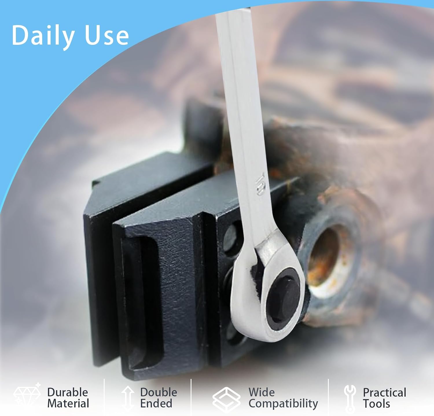 Suspension strut spreader tool — view 3
