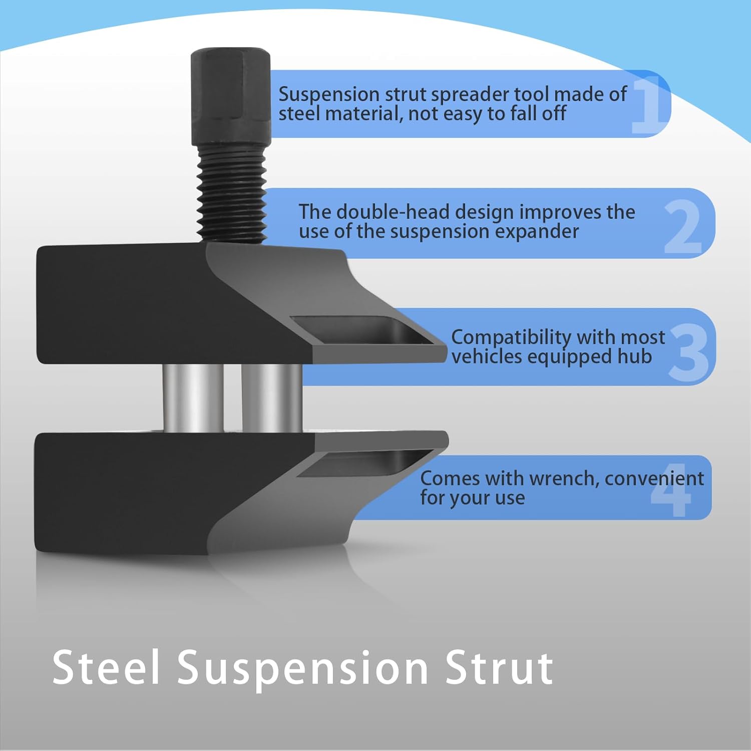 Suspension strut spreader tool — view 4
