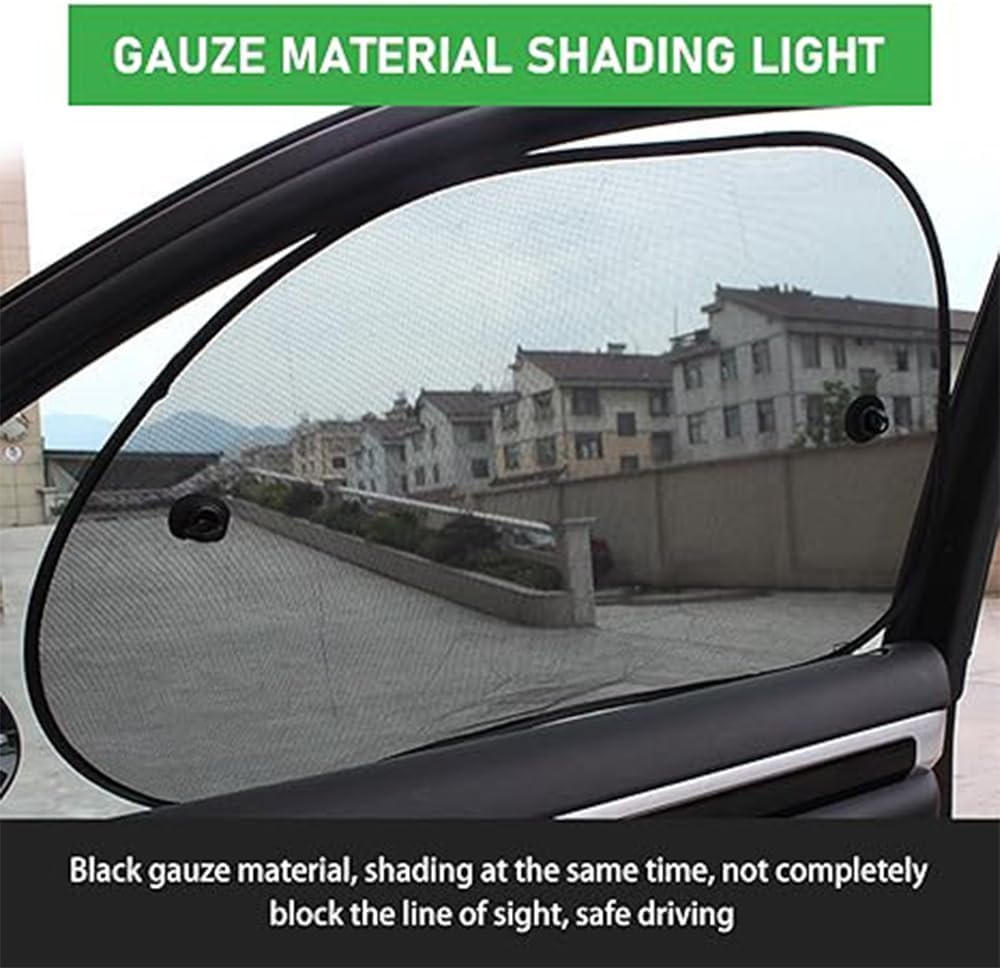 2 pcs car side window sunshade — view 4