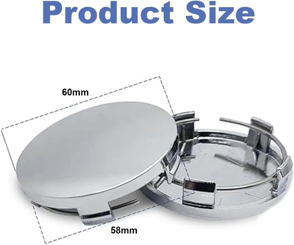 4 pcs car wheel hub center cap — view 3