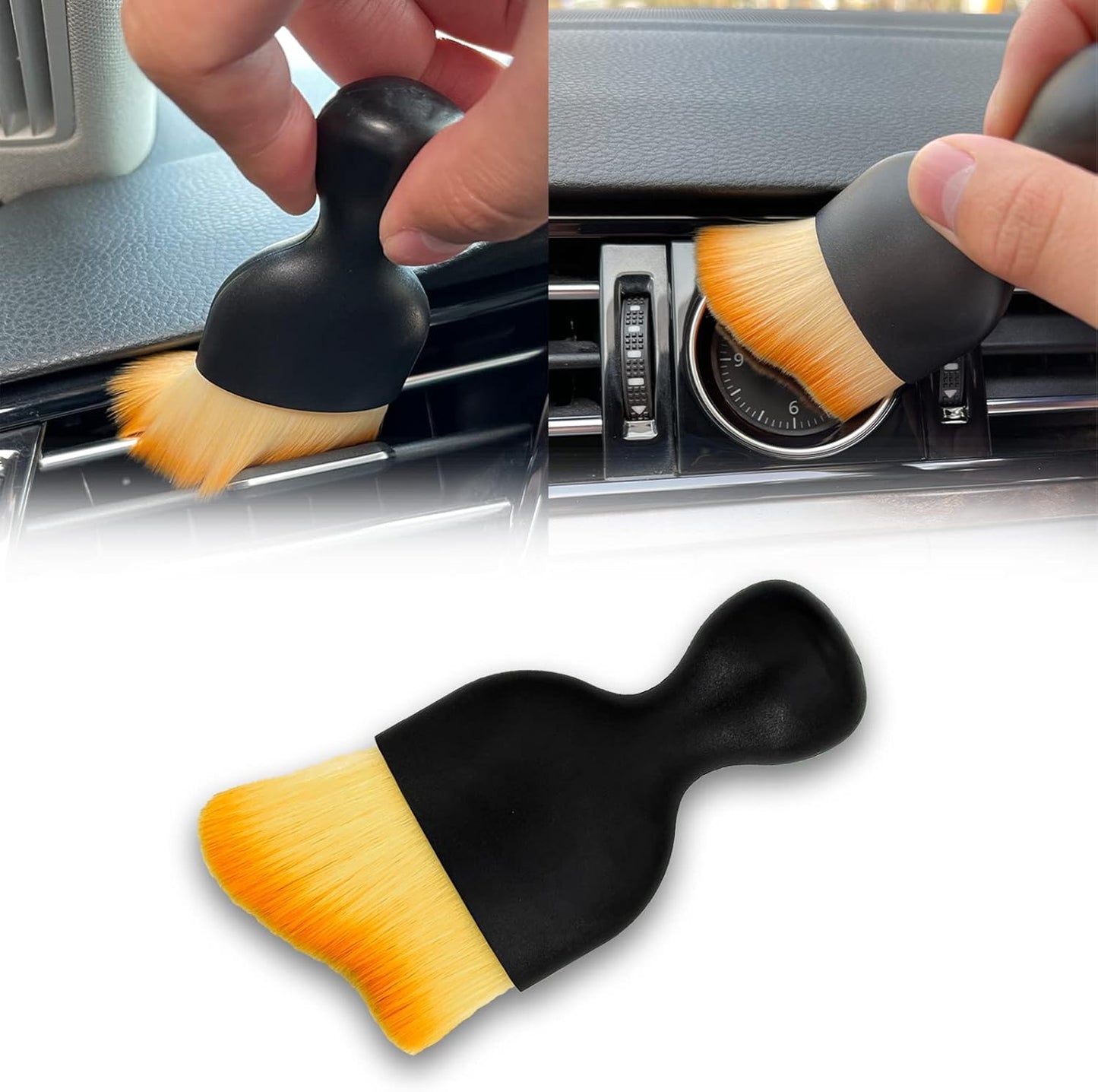 Ultra soft car interior detailing brush — view 2