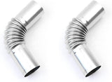 13cm stainless steel exhaust connector — view 2