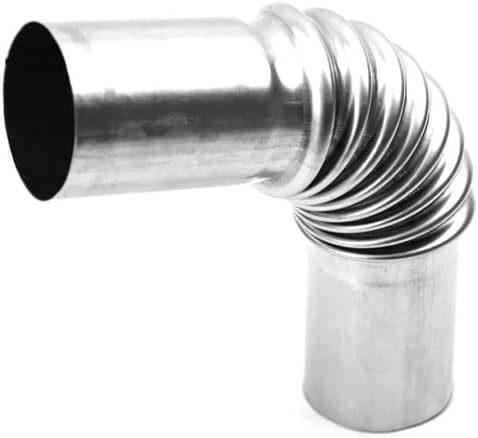 13cm stainless steel exhaust connector — view 4