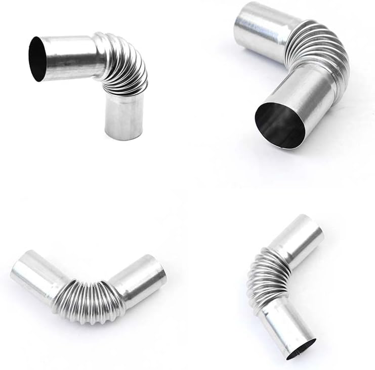 13cm stainless steel exhaust connector — view 7