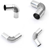 13cm stainless steel exhaust connector — view 7