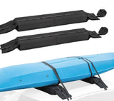Universal soft roof rack pads — view 2