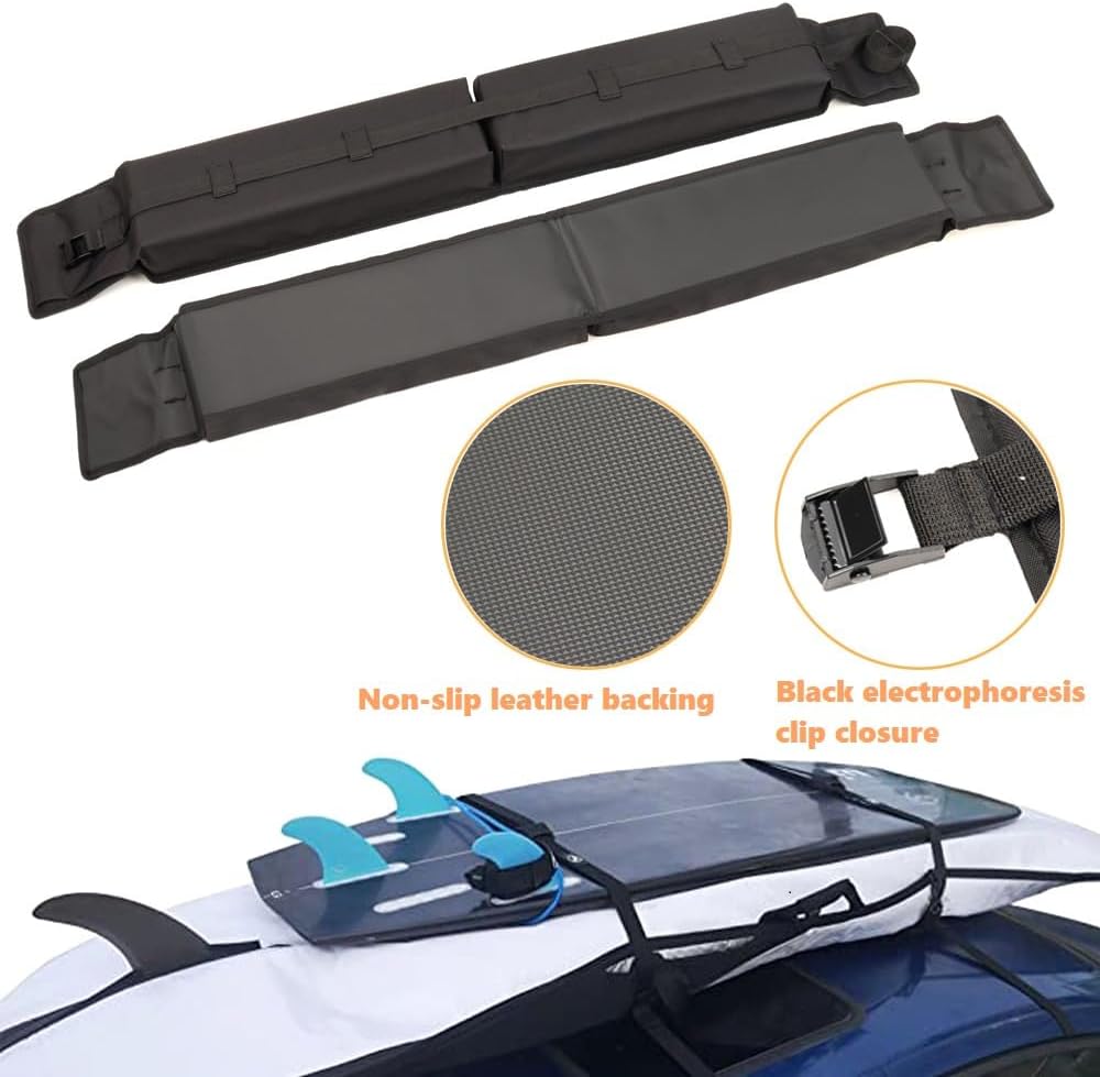 Universal soft roof rack pads — view 4