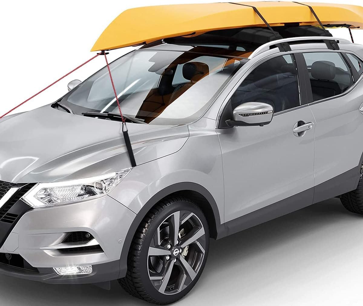 Universal soft roof rack pads — view 5