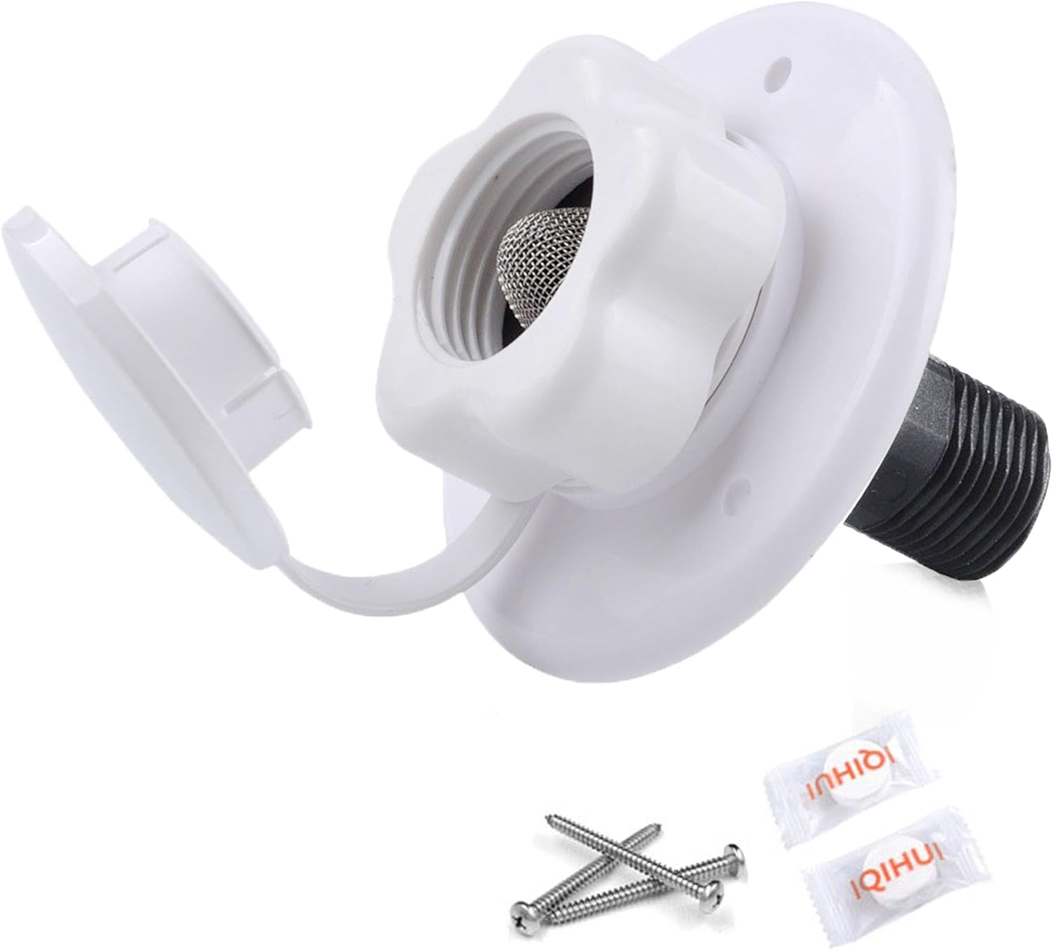 RV city water inlet check valve — view 2