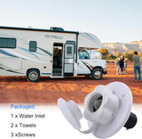 RV city water inlet check valve — view 5