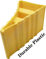 4 pack heavy duty wheel chocks — view 4