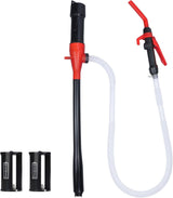 Portable battery fuel siphon pump — view 2