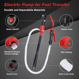 Portable battery fuel siphon pump — view 3