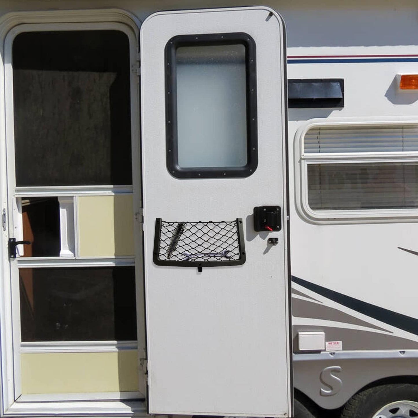 4 pcs campervan mesh storage net — view 5