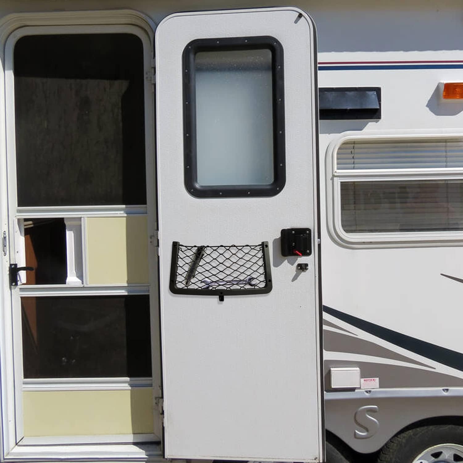 4 pcs campervan mesh storage net — view 5