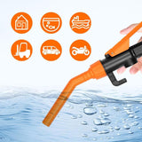 Portable battery fuel transfer pump — view 4