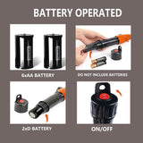 Portable battery fuel transfer pump — view 6