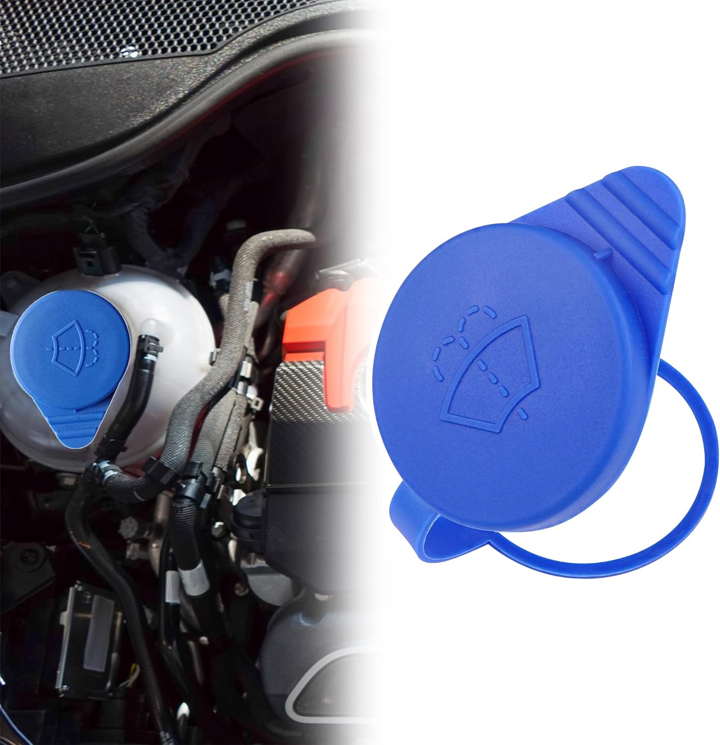 Ford Focus wiper fluid cap 51mm — view 7