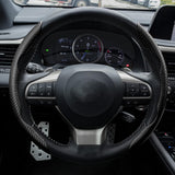 Carbon fibre car steering wheel cover — view 8