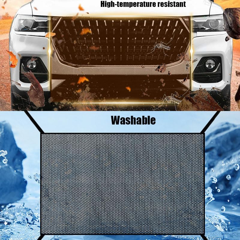 2 pcs car grille mesh net — view 7
