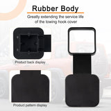 2 inch trailer hitch cover plug — view 4