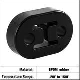 4 pcs rubber exhaust hanger — view 4