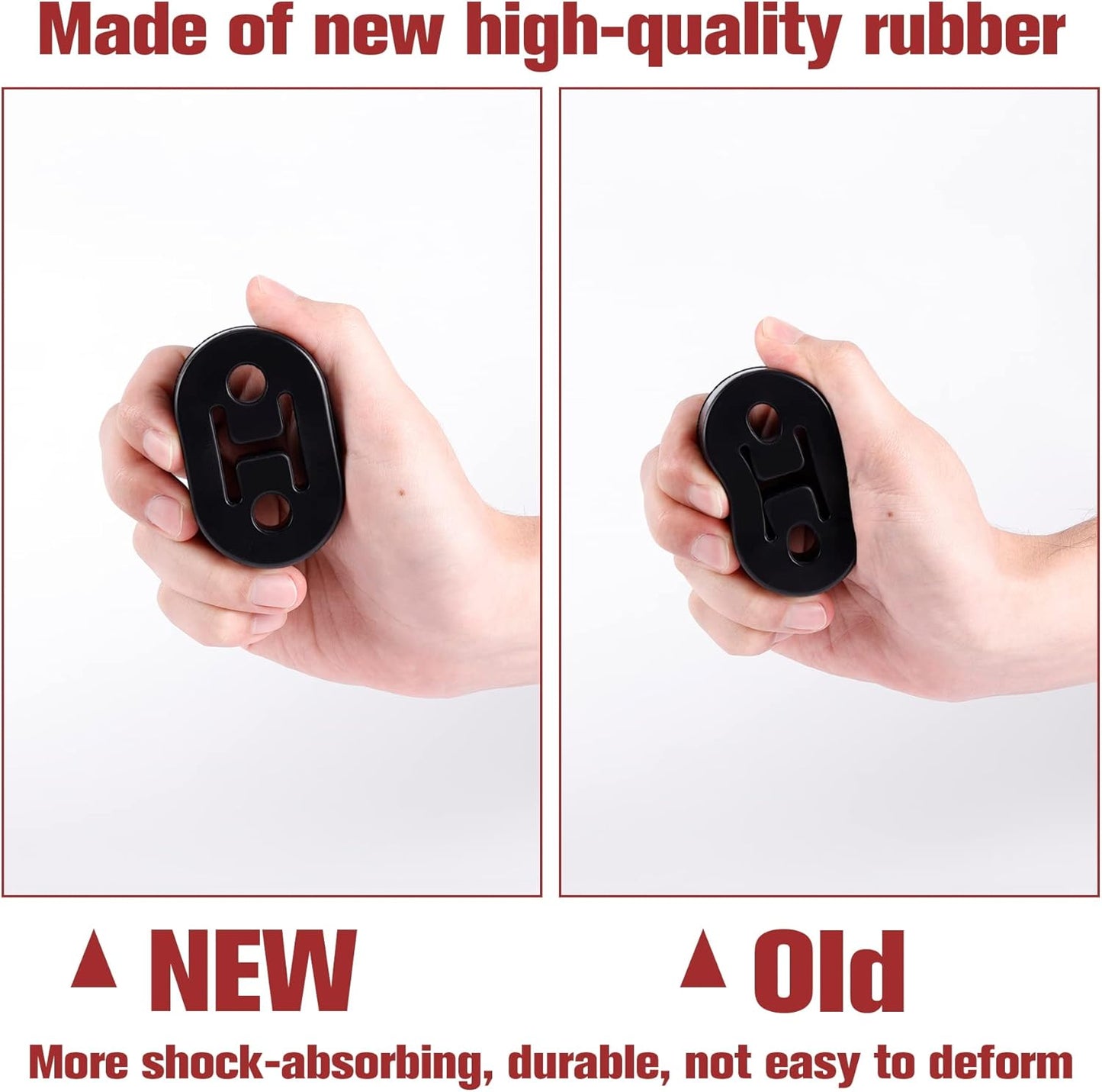 4 pcs rubber exhaust hanger — view 6