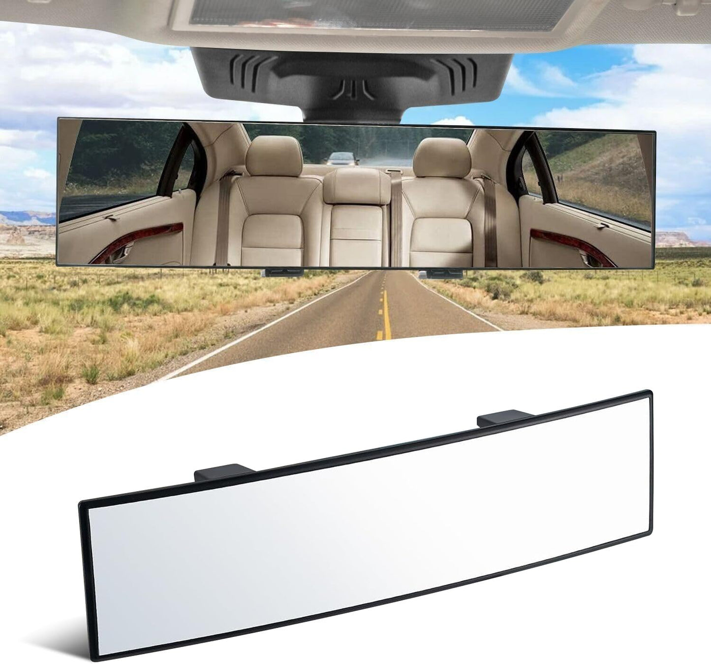 Panoramic interior rearview mirror — view 2