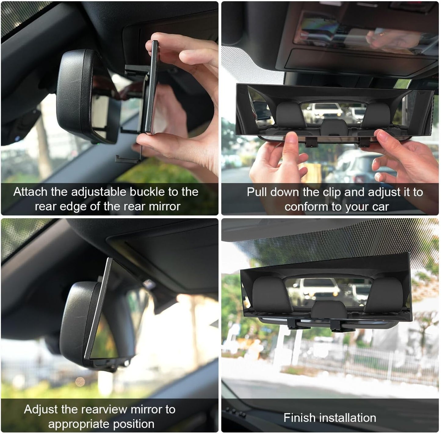 Panoramic interior rearview mirror — view 5
