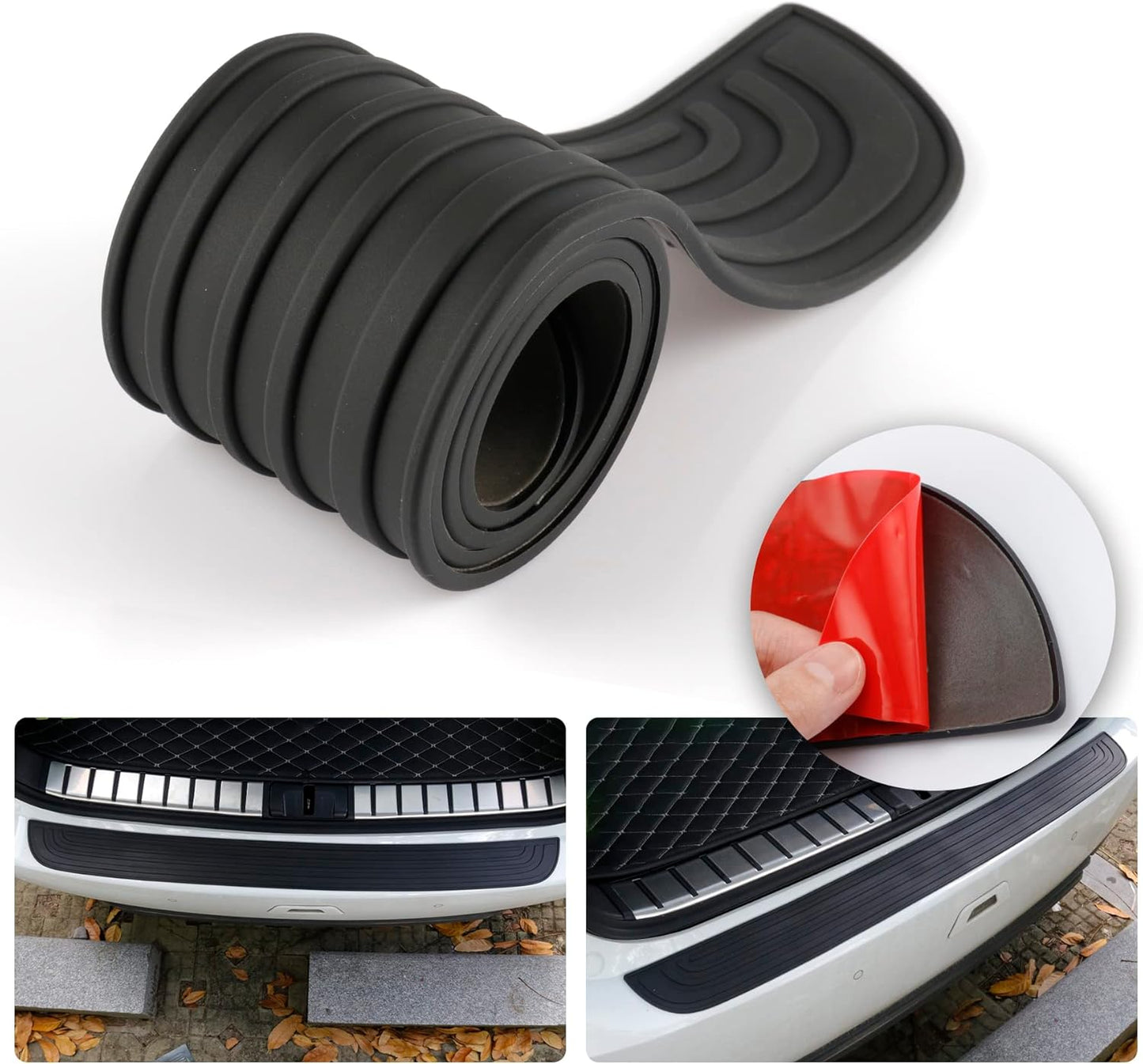 Car rear bumper protector 41 inch — view 2