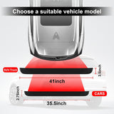 Car rear bumper protector 41 inch — view 7