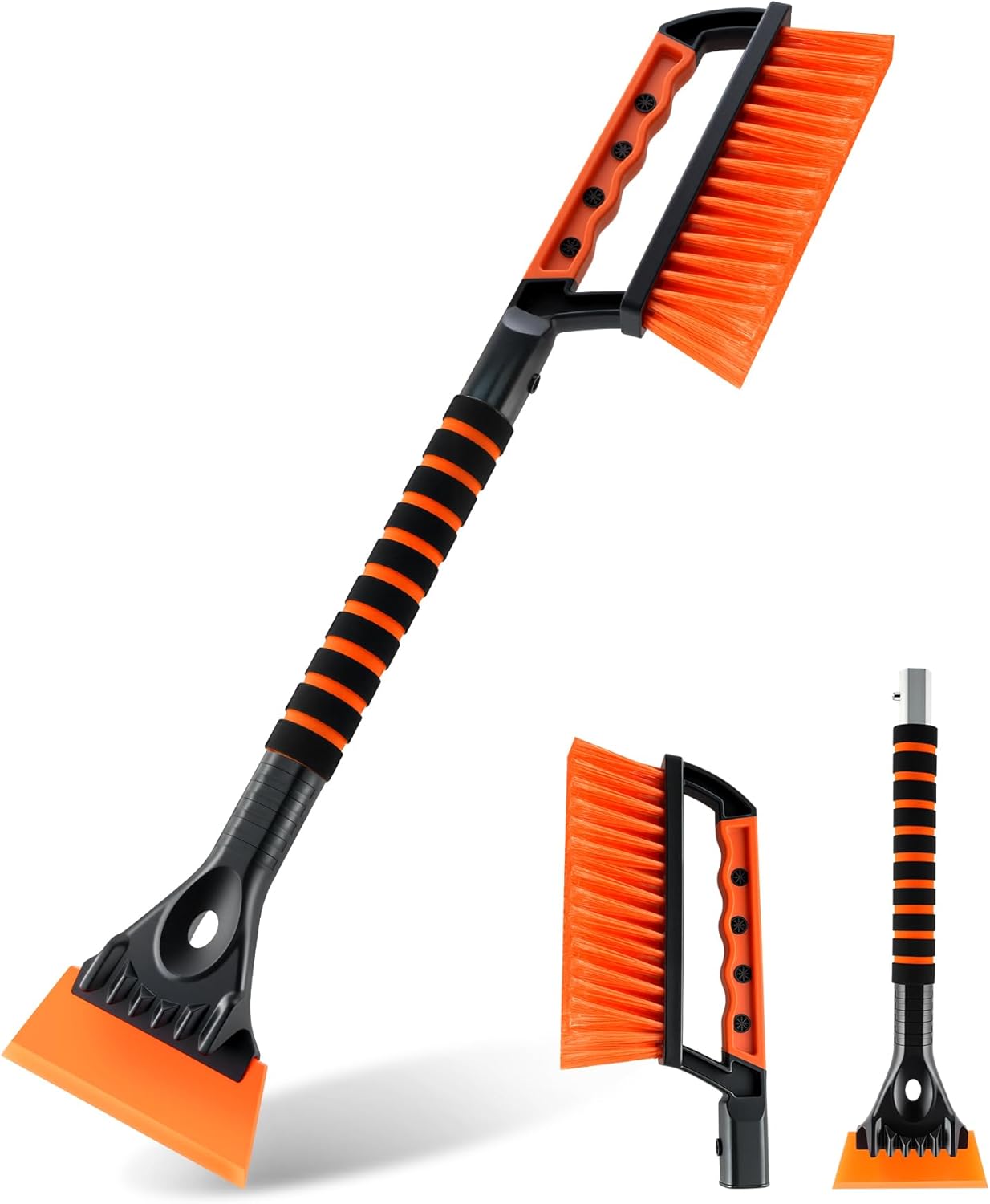 Car ice scraper and snow brush — view 2