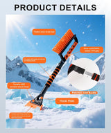 Car ice scraper and snow brush — view 7