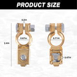 Pure copper battery terminal connector kit — view 3