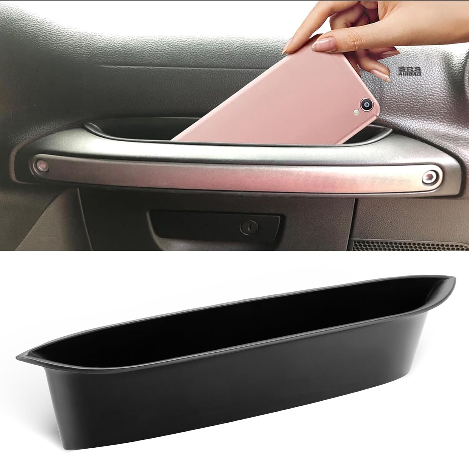 Jeep Wrangler JK passenger storage tray — view 2