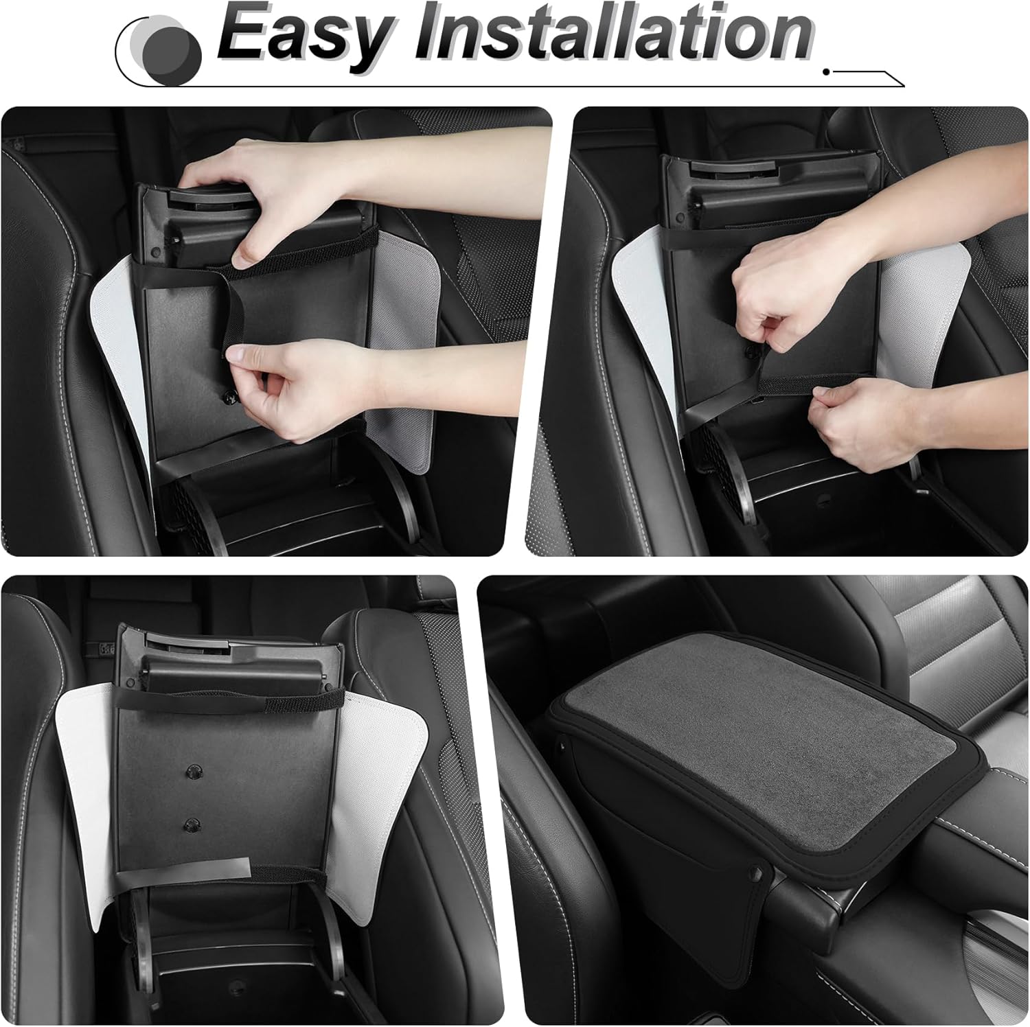 Car furry center console cover — view 5