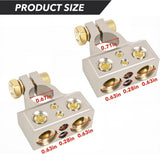 Car battery terminal connector zinc alloy — view 4