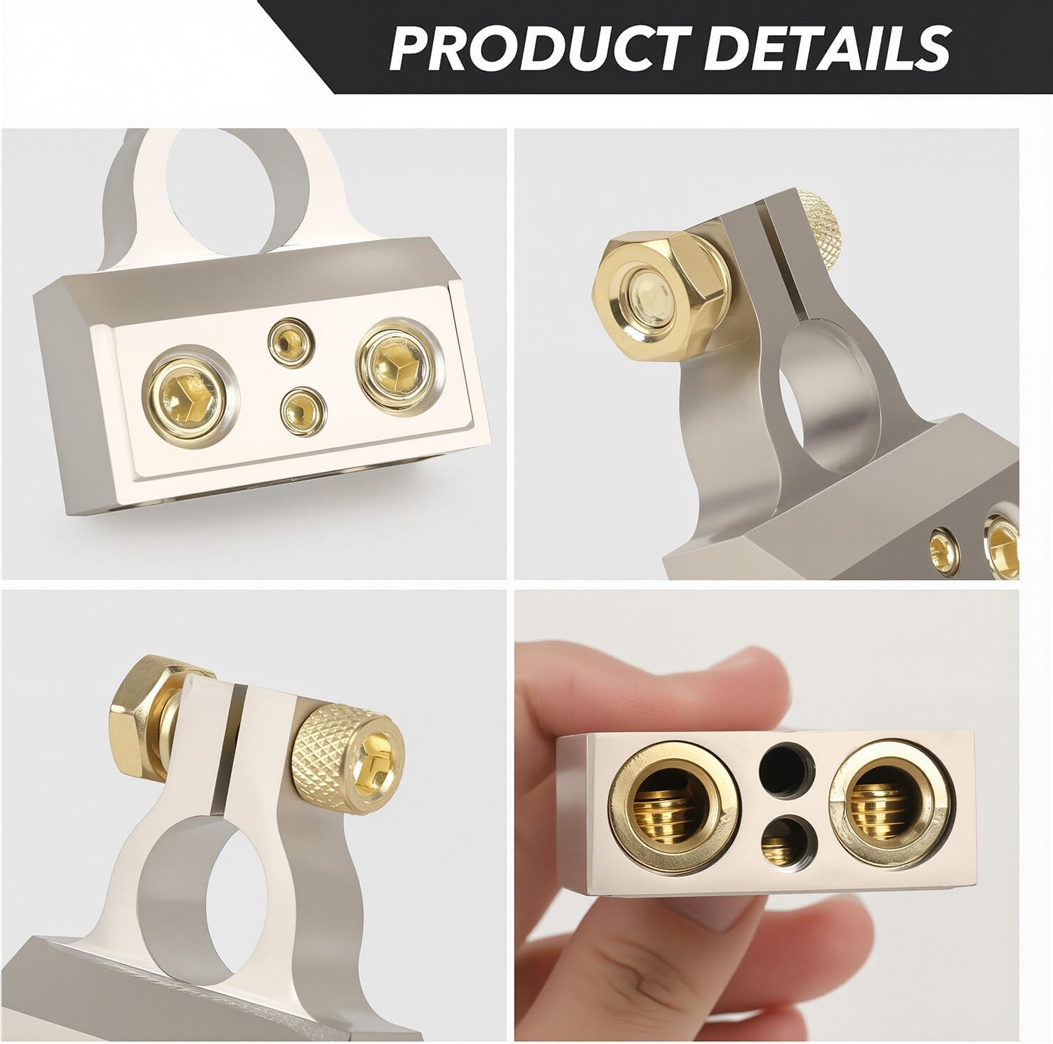 Car battery terminal connector zinc alloy — view 5