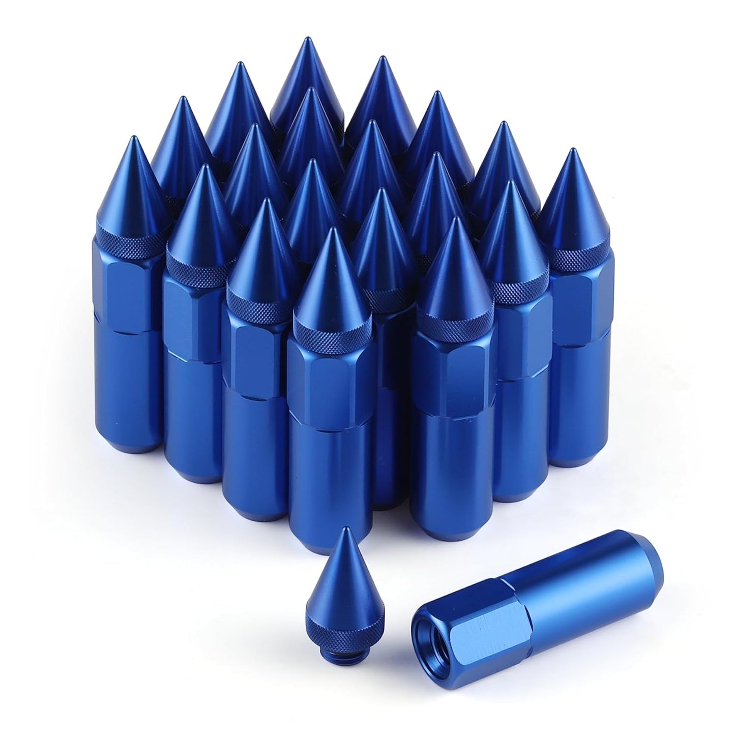 20 pcs M14x1.5 spiked wheel lug nuts — view 2