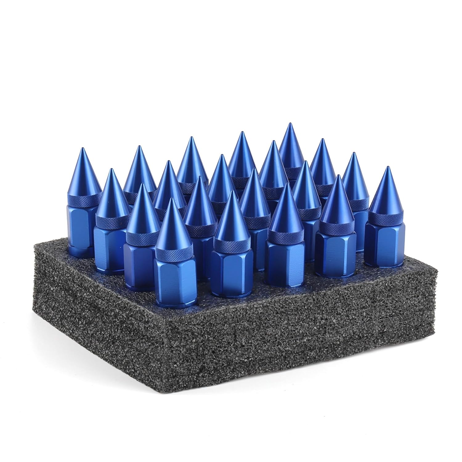 20 pcs M14x1.5 spiked wheel lug nuts — view 5