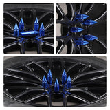 20 pcs M14x1.5 spiked wheel lug nuts — view 7