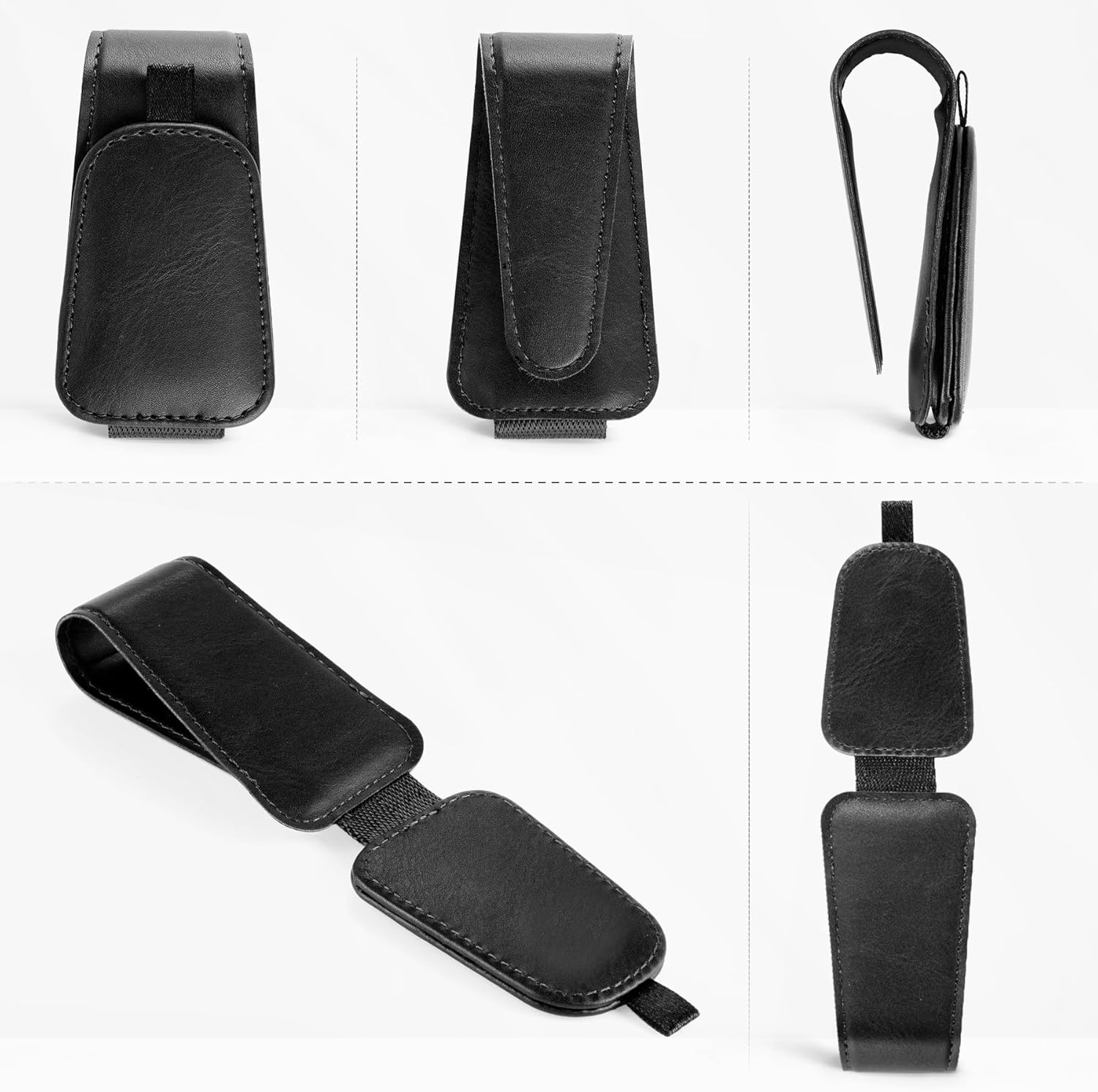 2 pack car visor sunglasses holder clip — view 7