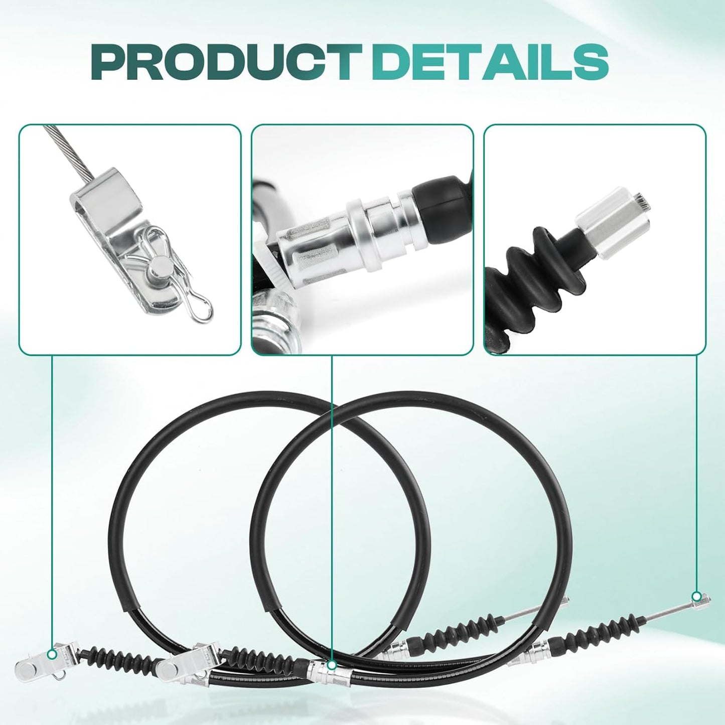 Club Car DS brake cable kit — view 3