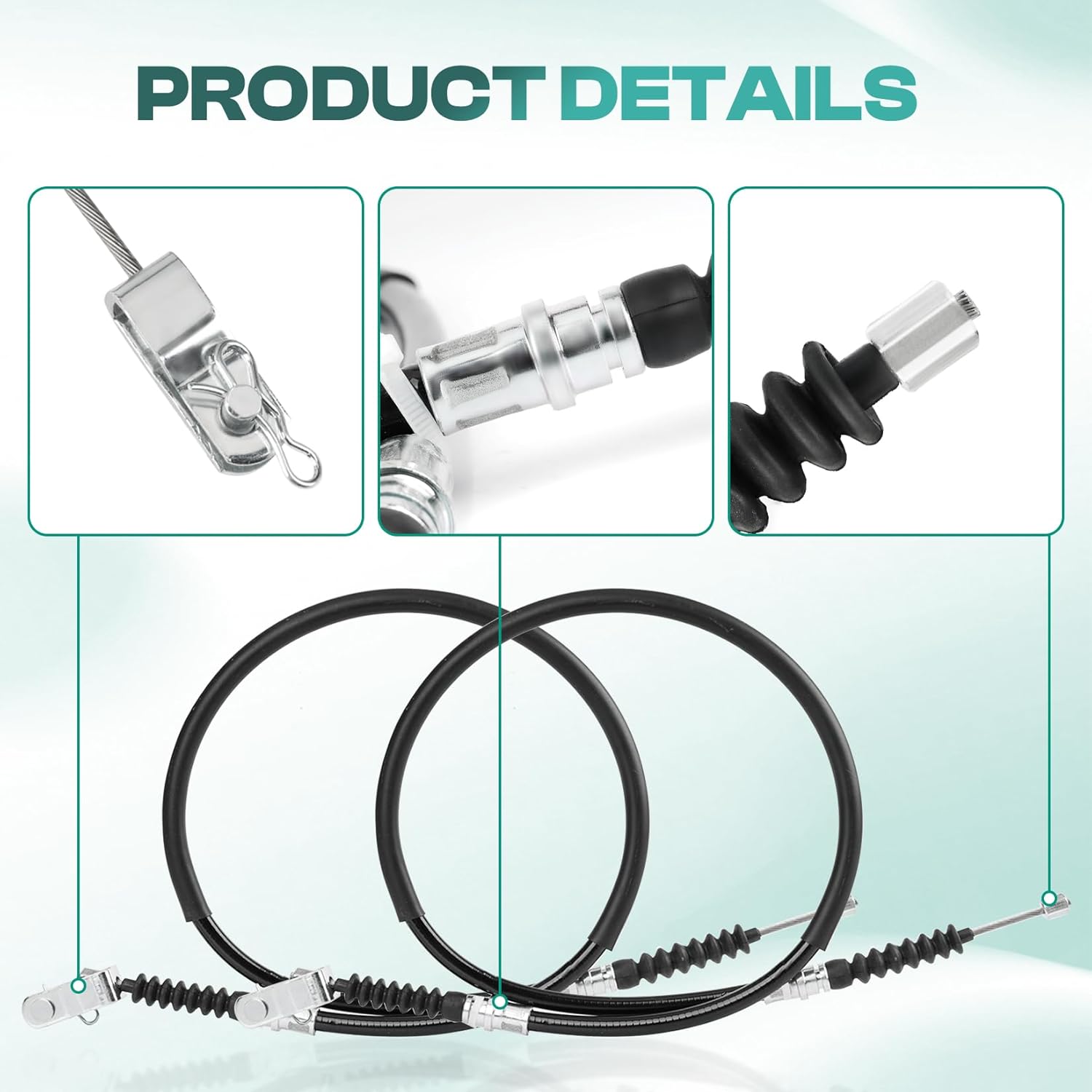 Club Car DS brake cable kit — view 3