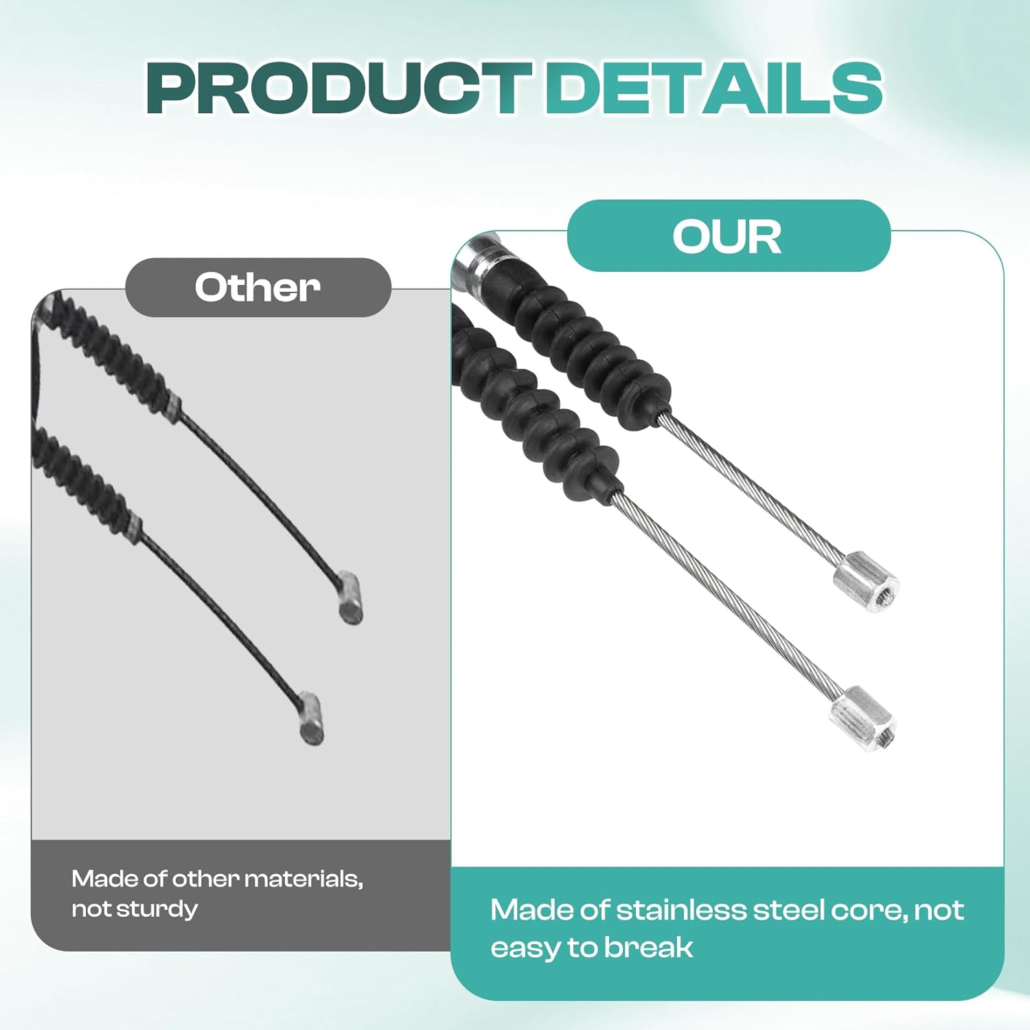Club Car DS brake cable kit — view 4