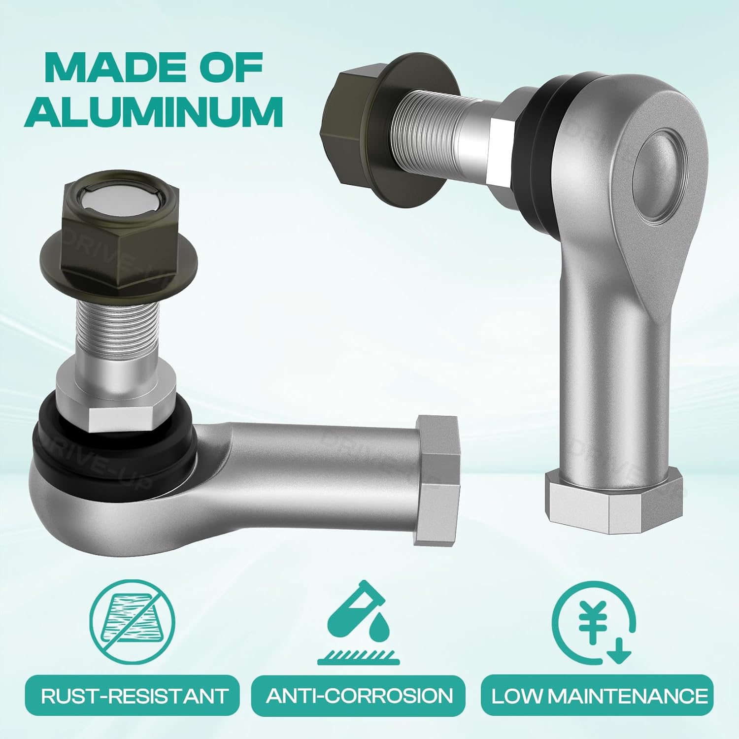 Club Car Precedent tie rod ends set — view 4