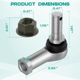 Club Car Precedent tie rod ends set — view 7