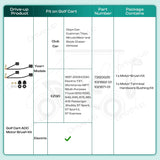 Golf cart ADC motor brush kit — view 9