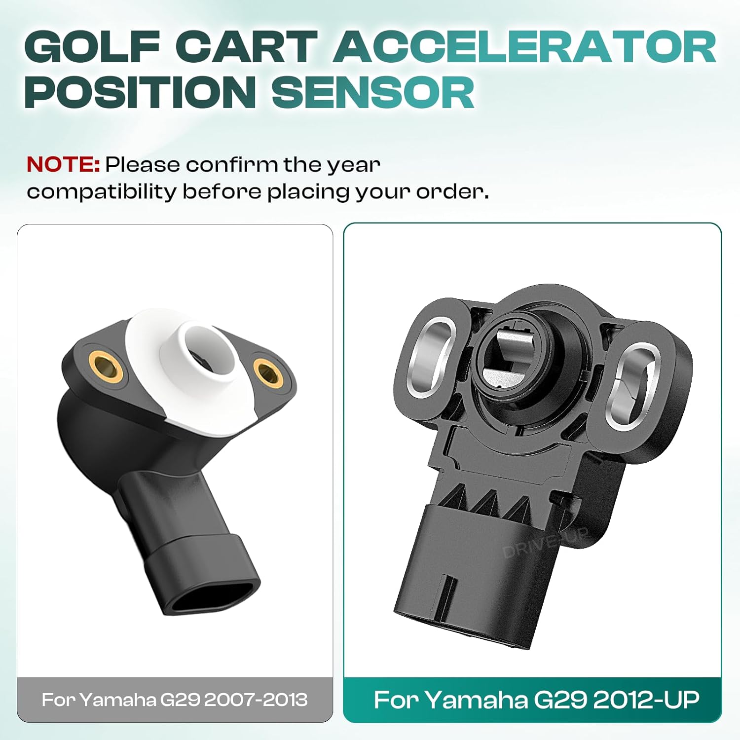 Yamaha G29 golf cart throttle sensor — view 4
