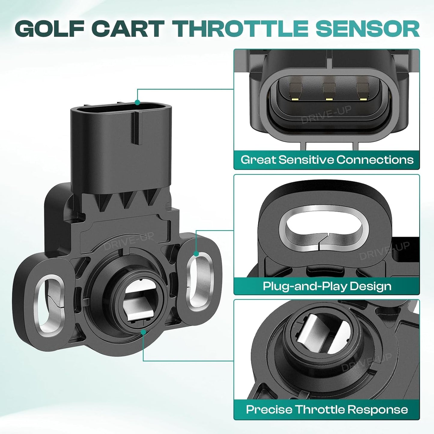 Yamaha G29 golf cart throttle sensor — view 6